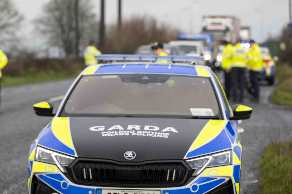 A Garda Roads Policing vehicle. Photo:Andrew Downes, xposure